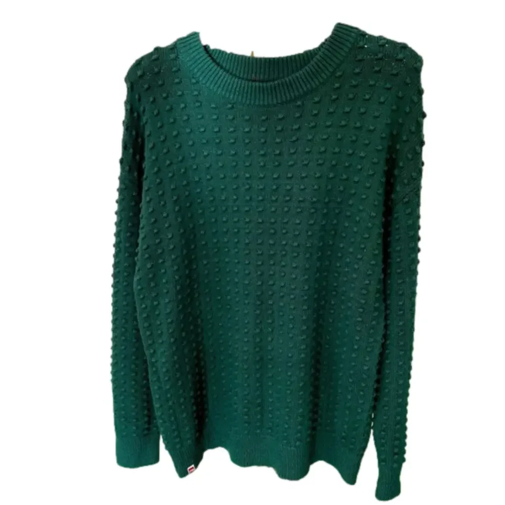 Men’s Lego brand pattern sweater forest green oversized